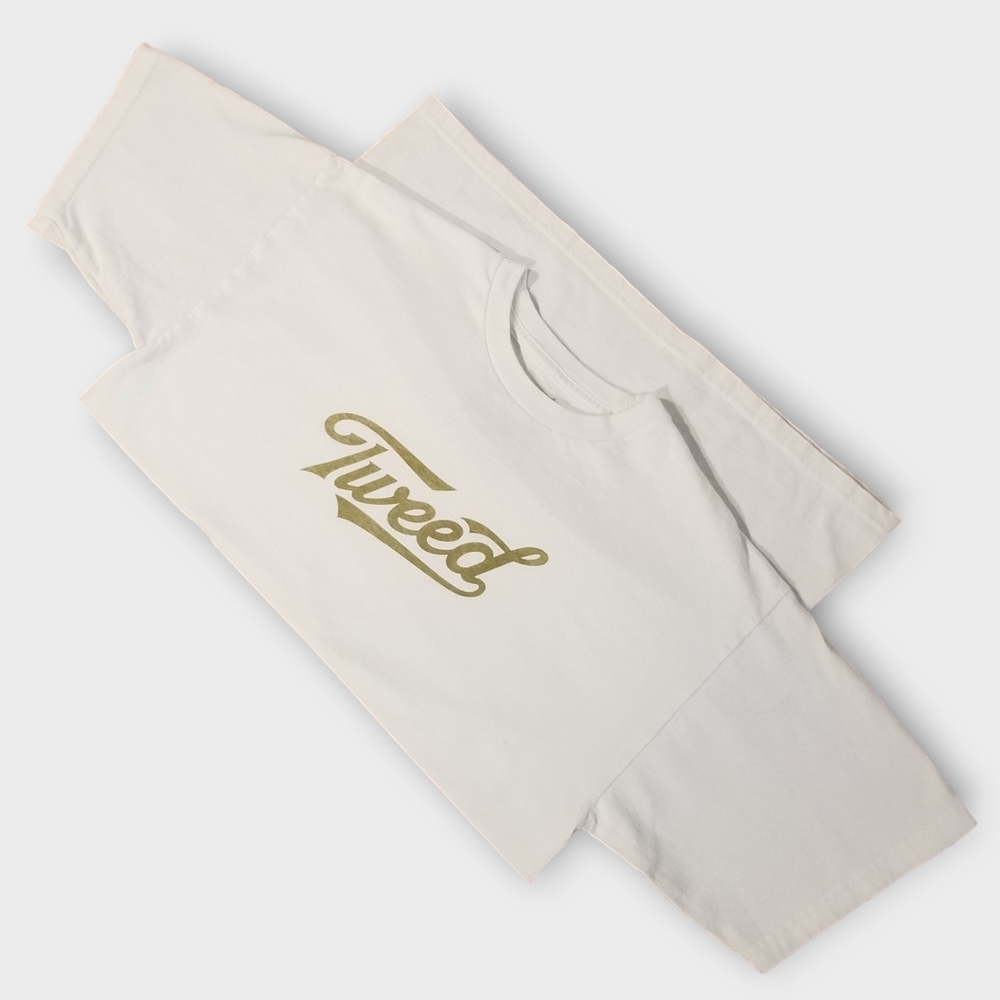 Tweed Logo T-Shirt, Unisex Medium